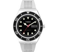 Timex Men's Analogue Quartz Watch Noir/Acier Taille unique Male