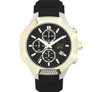 Timex Men's Chronograph Quartz Watch with a Silicone Strap UFC King Chrono Multi