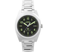 Timex Men's Expedition Analogue Quartz Watch Noir/Argent Taille unique Male