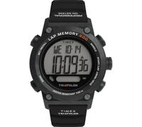 Timex Men's Triathlon 200 Lap 44mm Silicone Strap Watch