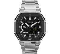 Timex Men's Ufc Colossus Automatic Analogue Watch Argent 45 Male