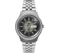 Timex Men's Water Resistant Analogue Quartz Watch Gris/Acier Taille unique Male