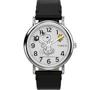 Timex Mixte Analogique Quartz Montre avec Bracelet en Cuir TW2Y31000JT