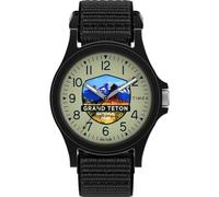 Timex Mixte Analogique Quartz Montre avec Bracelet en Tissu TW2Y58600JT