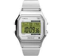 Timex Mixte Numérique Quartz Montre avec Bracelet en Acier Inoxydable TW2W68200VQ