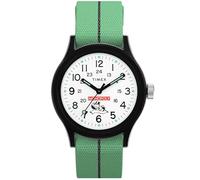 Timex Monopoly Montre Homme, Vert/Noir/Blanc, Rétro