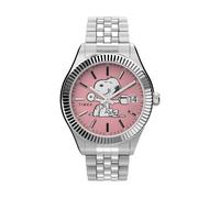 TIMEX Montre à affichage analogique argent, Taille One Size