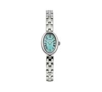 TIMEX Montre à affichage analogique 'Cavatina' aqua / argent, Taille One Size