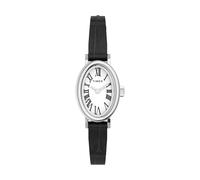 TIMEX Montre à affichage analogique 'Cavatina' noir / argent / blanc, Taille One Size