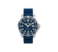 TIMEX Montre à affichage analogique 'Deepwater Meridian' marine / argent, Taille One Size