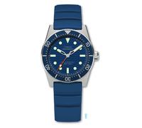 TIMEX Montre à affichage analogique 'Deepwater Reef 200' bleu / argent, Taille One Size