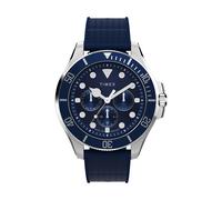 TIMEX Montre à affichage analogique ' Harborside Coast ' bleu / argent, Taille One Size