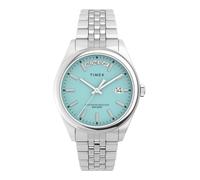 TIMEX Montre à affichage analogique 'LEGACY' bleu ciel / argent, Taille One Size