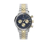 TIMEX Montre à affichage analogique 'Marlin' marine / or / argent, Taille One Size