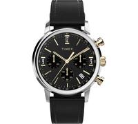 TIMEX Montre à affichage analogique 'MARLIN' noir, Taille One Size