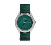 TIMEX Montre à affichage analogique 'Marlin' vert / argent, Taille One Size