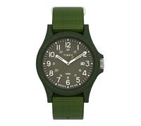 TIMEX Montre à affichage analogique 'Ocean' vert foncé, Taille One Size
