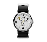 TIMEX Montre à affichage analogique ' Peanuts Weekender Snoopy ' mélange de couleurs / noir, Taille One Size