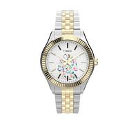 TIMEX Montre à affichage analogique 'Timex Legacy x Peanuts - In Bloom' bleu / or / argent / blanc, Taille One Size