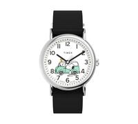 TIMEX Montre à affichage analogique 'Timex Weekender x Peanuts - Van' noir / argent, Taille One Size