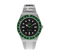 TIMEX Montre à affichage analogique 'Timex x Seconde Seconde' vert / argent / blanc, Taille One Size