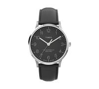 TIMEX Montre à affichage analogique 'Waterbury Classic' noir / argent, Taille One Size