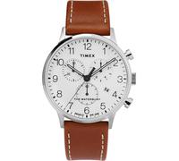 TIMEX Montre à affichage analogique 'Waterbury Heritage' marron / noir / argent / blanc, Taille One Size