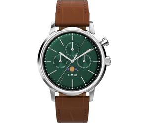 Timex Montre à Quartz Multi-Cadrans pour Homme Marlin Moonphase