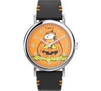 Timex Montre Analogique Quartz pour Hommes Peanuts Weekender Pumpkin