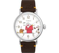 Timex Montre analogique Peanuts Waterbury Quartz Unisexe