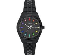 Timex Montre Analogue pour Femmes avec Un Bracelet en Acier Inoxydable Legacy Rainbow