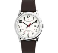 Timex Montre Analogue pour Hommes avec Un Bracelet en Cuir Easy Reader