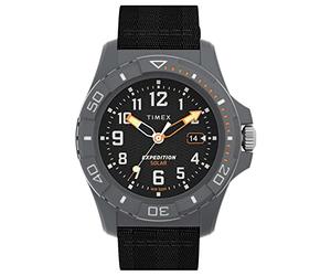 Timex Montre Analogue pour Hommes avec Une Sangle en Tissu Expedition North Freedive Ocean