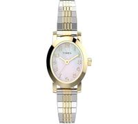 Timex Montre Cavatina pour femme - Cadran TPearl Boîtier doré, bicolore, Classique