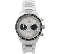 Timex Montre Chronographe pour Homme avec Un Bracelet en Cuir Waterbury Heritage