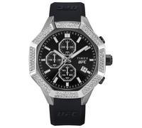 Timex Montre Chronographe pour Homme avec Un Bracelet en Silicone UFC King Chrono