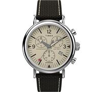 Timex Montre Chronographe pour Hommes avec Une Sangle en Tissu Standard Chrono