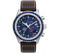 Timex Montre Chronographe Quartz pour Hommes Fly Back x Pan Am