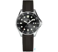 Timex Montre Deep Water Meridian – Quartz analogique 44 mm 20 ATM Argenté Homme