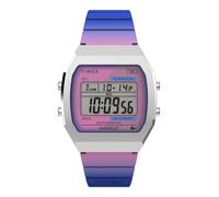 TIMEX Montre digitale 'Lab T80' bleu / pourpre / argent, Taille One Size