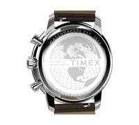 TIMEX Montre digitale 'Waterbury Metropolitan' marron / argent, Taille One Size