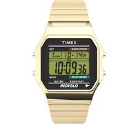 Timex Montre Doré Digital Hommes Main Street Classic Digital T78677