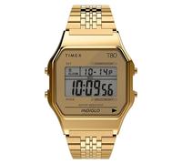 Timex Montre Doré Digital Unisexe T80 TW2R79200