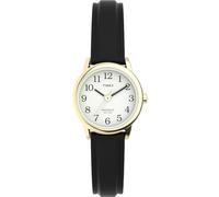 Timex Montre Easy Reader 25 mm pour Femme avec Bracelet en Cuir