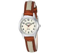Timex Montre Expedition avec Cadran crème et Bracelet en Cuir Marron, Marron/Naturel., Sangle
