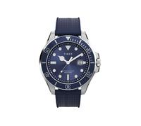 Timex Montre Trend Watch TW2Y05000 Harborside Coast Homme Bleu caoutchouc 43 mm 10 bar