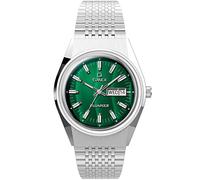 Timex Montre Argent Analogique Hommes Q Falcon Eye Reissue TW2U95400