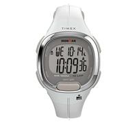 Timex Montre Ironman Transit 33 mm pour Femme, Blanc/Ton chromé, 33 mm, Sportif