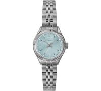 Timex Montre Legacy 25 mm pour Femme, Argenté/argenté/Bleu, Classique