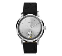 Timex Montre Peanuts TW2W68800 40 mm Quartz analogique 5 ATM Argenté Homme